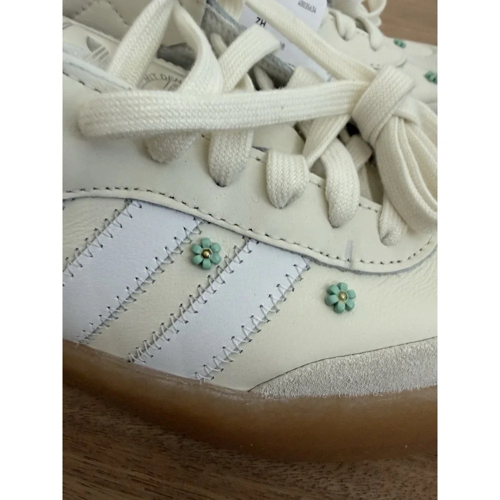 Adidas Originals Sambae W JS3953 Womens 9.5 Off White Floral Gum Samba NWT